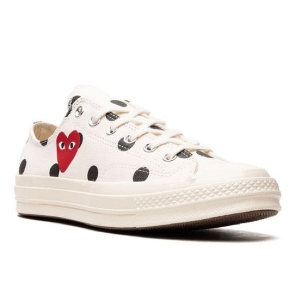 Converse x Comme Des Garcons Play Chuck 70 OX Low Top Sneakers Unisex W 7 M 5 - Picture 2 of 12